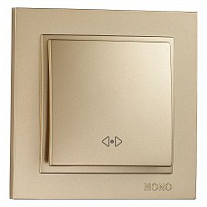 Выключатель перекрестный одноклавишный mono electric despina 102-222225-112